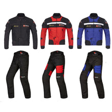 Load image into Gallery viewer, DUHAN Motorcycle Summer jackets &amp; pants suit motorcycle racing Moto Oxford jacket trousers motocross suit clothing