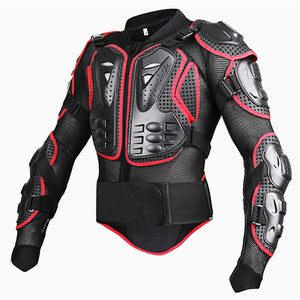 New Men's Motorcycle Armor Jacket MOTO Full Body Spine Chest protection Racing Gear Jackets Motocross protective Turtle