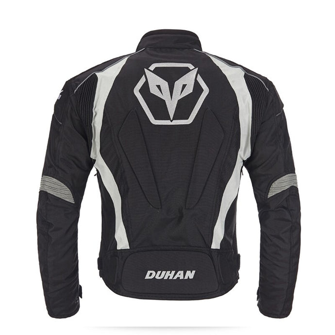DUHAN Men Warm Racing Motorcycle Jacket Motocross Riding Jackets Clothing Breathable Protector Motorbike Clothing