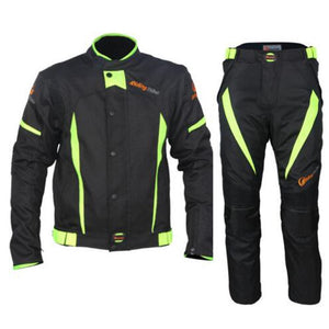 riding tribe reflective Motorcycle Protective Jackets riding Pants Sports Set Clothing Suit ATV Motocross Summer Jacket